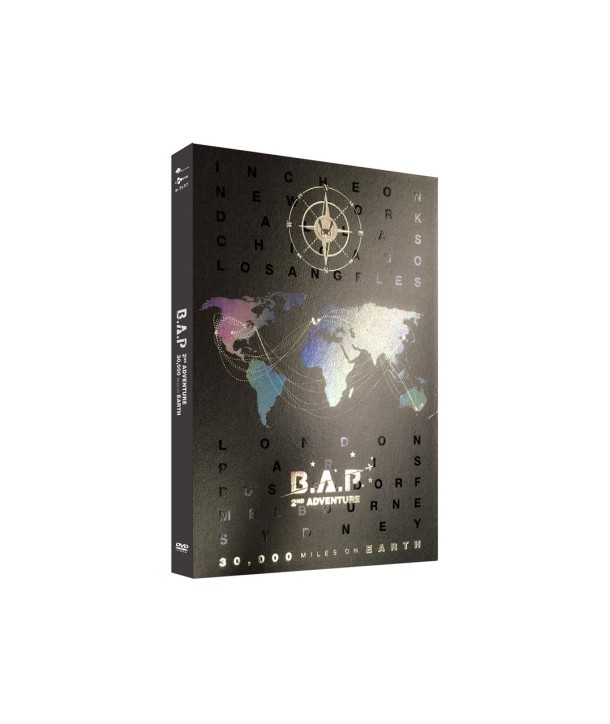 bieipi-BAP-BAP-2ND-ADVENTURE-30000-MILES-ON-EARTH-2-DISC-ltpotobug-100P-potokadeu-2jangdanchekadeu-1jang-membeodeul-ui-japil-mes