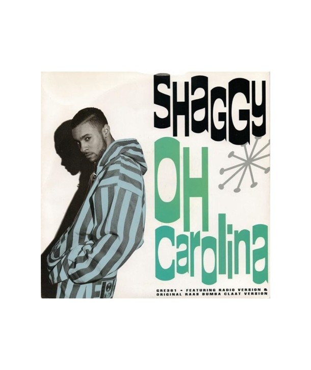 SHAGGY-OH-CAROLINA-7034-SINGLE-25TH-ANNIVERSARY-LIMITED-EDITION-GREEN-VINYL-LP-538019G-600753801925