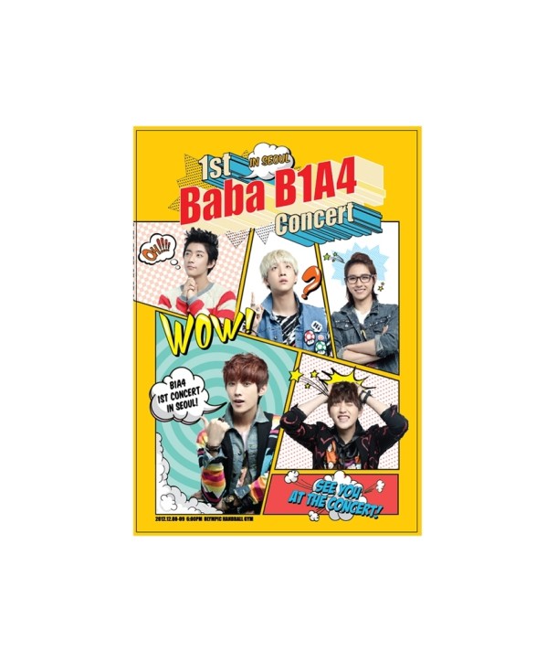 biwon-eipo-B1A4-1ST-LIVE-CONCERT-IN-SEOUL-3-DISC-ltchodohanjeong-bagseutaib-hadeukeobeo-keiseu-potobug-148P-BABA-B1A4-gaein-pose