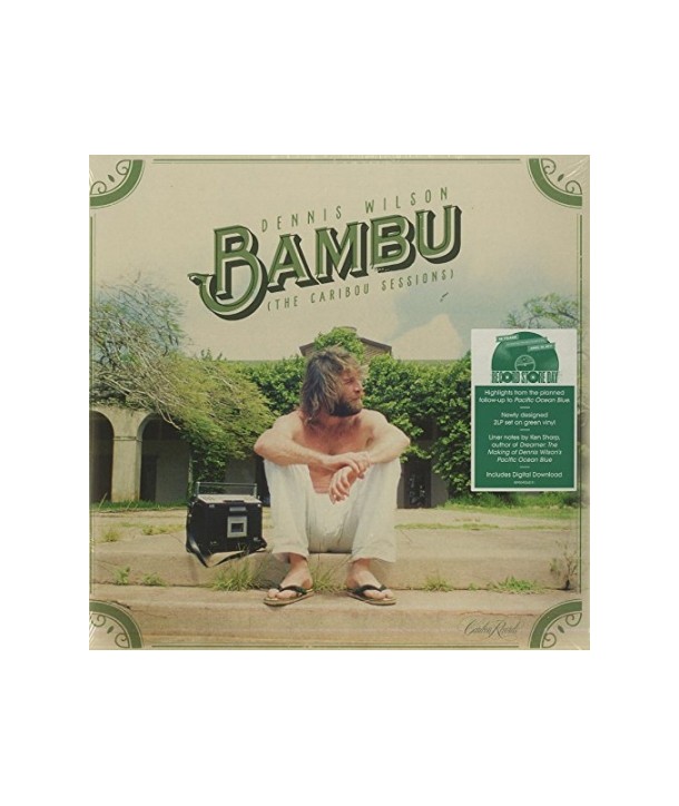 DENNIS-WILSON-BAMBU-THE-CARIBOU-SESSIONS-GATEFOLD-DOUBLE-GREEN-VINYL-2LP-88985403631-889854036317