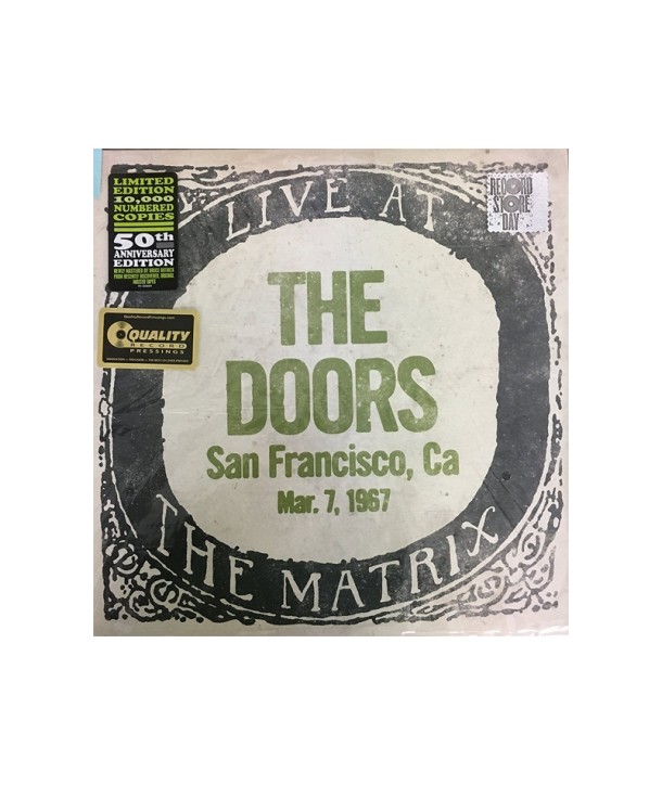 DOORS-LIVE-AT-THE-MATRIX-SAN-FRANCISCO-1967-RECORD-STORE-DAY-LIMITED-LP-8122794088A-081227940881