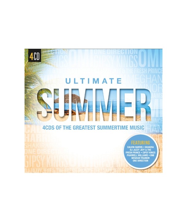 ULTIMATE-SUMMER-4CDS-OF-THE-GREATEST-SUMMERTIME-MUSIC-lt4-FOR-1gt-S40484C-8803581144840