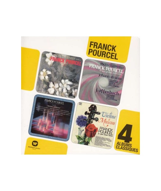 FRANCK-POURCEL-4-ALBUMS-CLASSIQUES-PAGES-CELEBRES-N0-78910-4CD-P2564697953A-825646979530