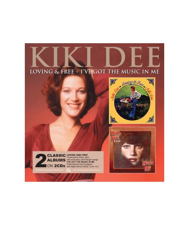 KIKI-DEE-LOVING-AND-FREE-IVE-GOT-THE-MUSIC-IN-2CD-DELUXE-EDITION-EDSK7078-740155707835