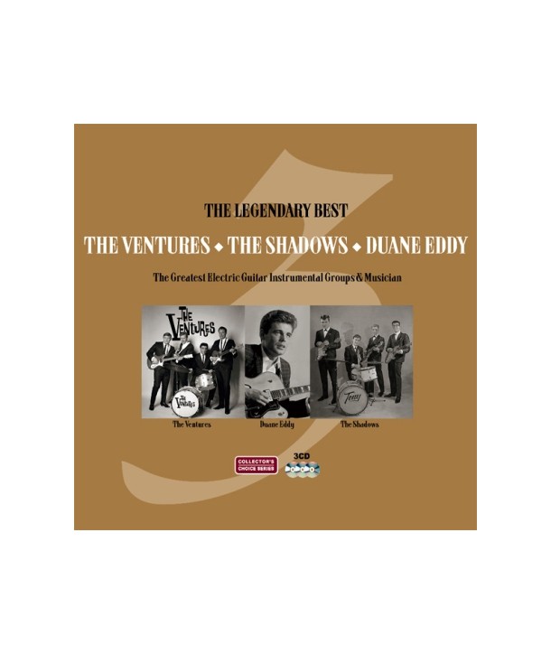 THE-VENTURES-THE-SHADOWS-DUANE-EDDY-THE-LEGENDARY-BEST-lt3-FOR-1gt-PCSD01049-8809489361426