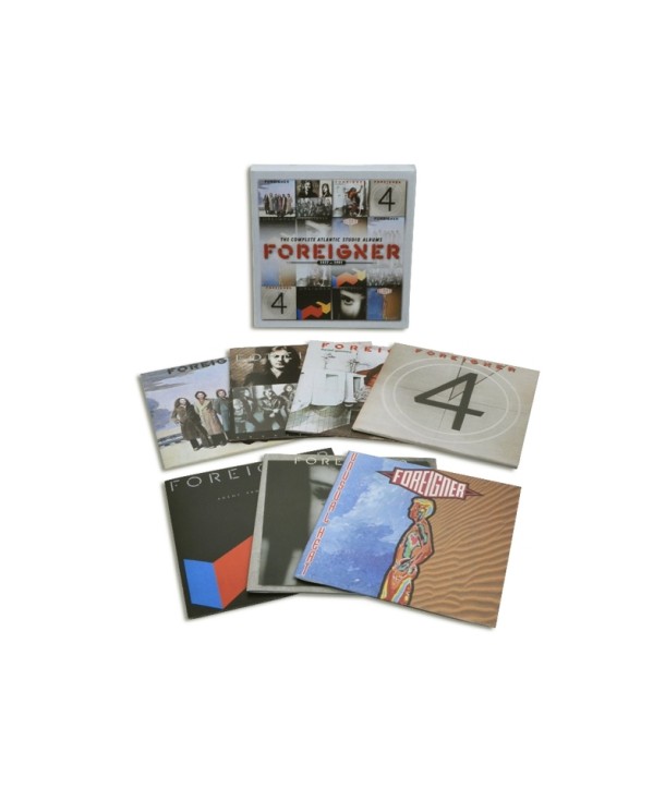 FOREIGNER-THE-COMPLETE-ATLANTIC-STUDIO-ALBUMS-1977-1991-lt7-FOR-1gt-8122795829A-081227958299