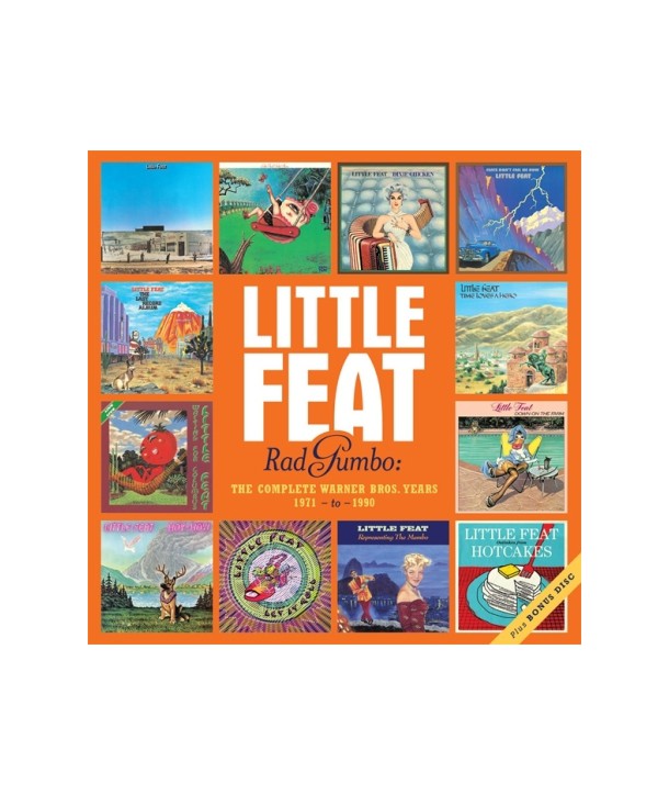 LITTLE-FEAT-RAD-GUMBO-THE-COMPLETE-WARNER-BROS-YEARS-1971-1990-13CD-DELUXE-EDITION-8122796057A-081227960575