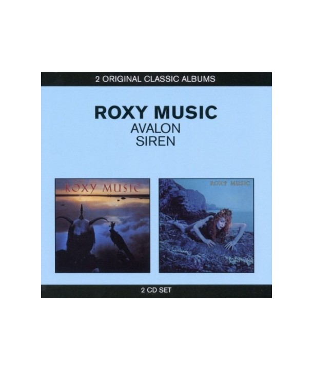 ROXY-MUSIC-2-ORIGINAL-CLASSIC-ALBUMS-AVALON-SIREN-lt2-FOR-1gt-095284G-5099909528420