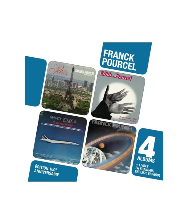 FRANCK-POURCEL-EDITION-100EME-ANNIVERSAIRE-4CD-99999311728-5099999311728
