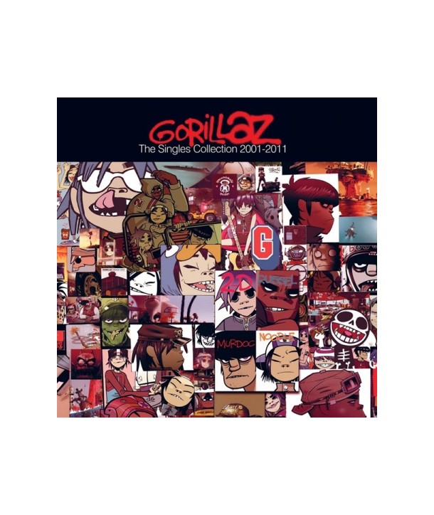 GORILLAZ-THE-SINGLES-COLECTION-2001-2011-DELUXE-EDITION-lt-CD-DVD-gt-7300792-5099973007920