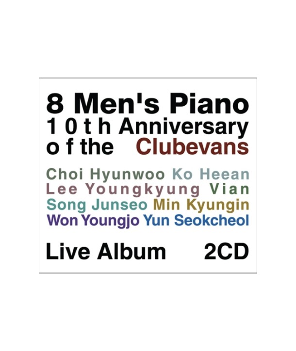 8-MEN039S-PIANO-10TH-ANNIVERSARY-OF-THE-CLUBEVANS-LIVE-ALBUM-lt2-FOR-1gt-MJW0010-8809280168439