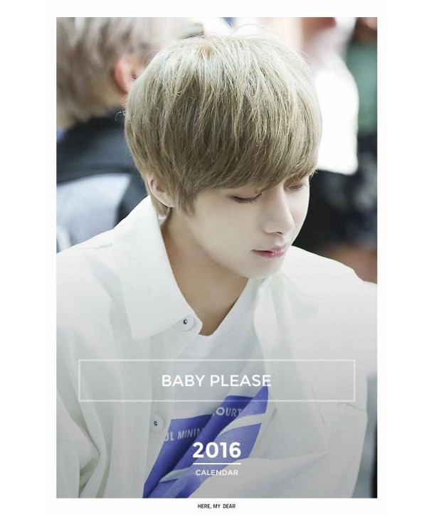 HyungWon - 2016 calendar 'Baby please'