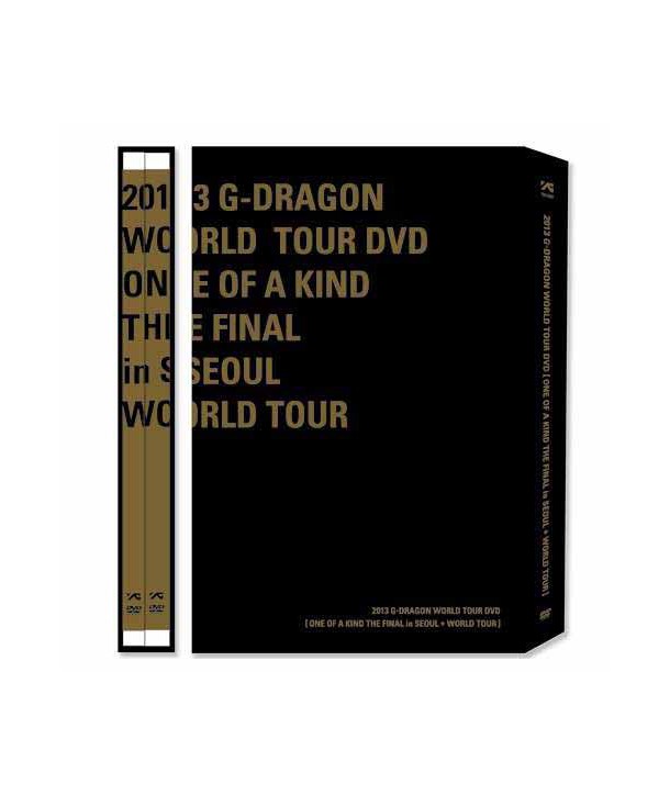 2013 G-DRAGON WORLD TOUR DVD [ONE OF A KIND THE FINAL in SEOUL + WORLD TOUR]