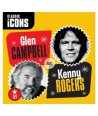 GLEN-CAMPBELL-AND-KENNY-ROGERS-CLASSIC-ICONS-lt2-FOR-1gt-509996481172-5099964811727