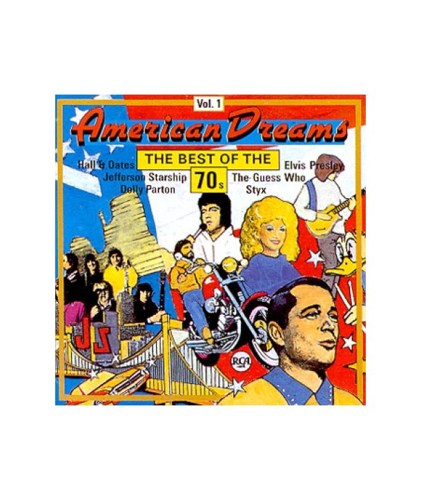 AMERICAN-DREAMS-THE-BEST-OF-THE-70039S-VOL1-BMGRD1132-035629037427
