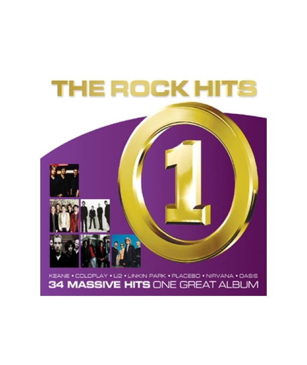 ONE-THE-ROCK-HITS-VA-lt2-FOR-1gt-DC9354-8808678232592