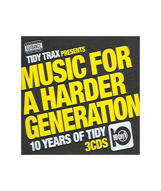 TIDY-TRAX-MUSIC-FOR-A-HARDER-GENERATION-VA-3-FOR-1-MLCD0061-8809168200619