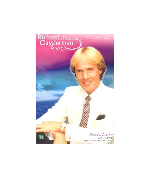 RICHARD-CLAYDERMAN-MEMORIES-2CD-1DVD-RDPDV001-8804795014073