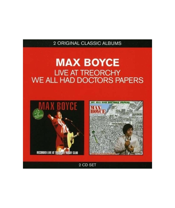 MAX-BOYCE-2-ORIGINAL-CLASSIC-ALBUMS-LIVE-AT-TREORCHY-WE-ALL-HAD-DOCTORS-PAPERS-lt2-FOR-1gt-90825592-5099908255921