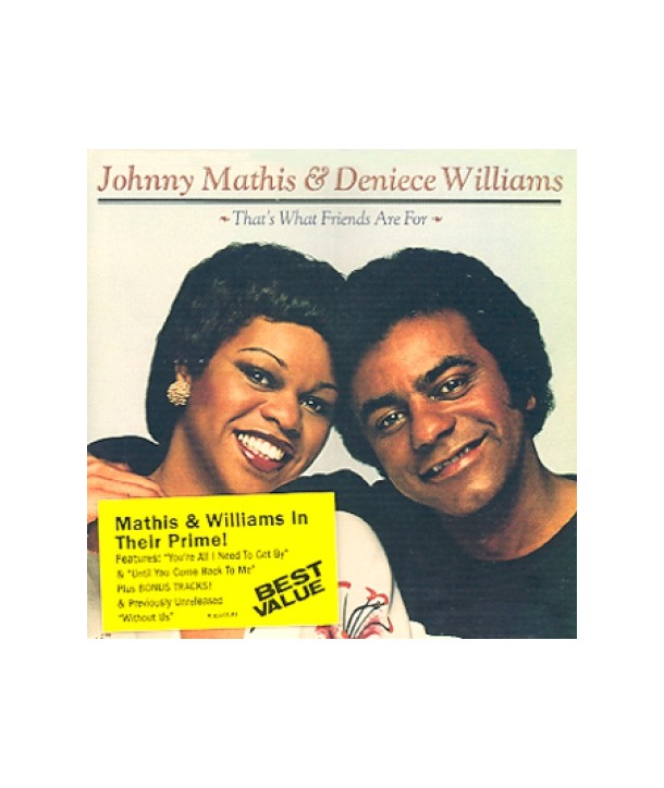 JOHNNY-MATHIS-DENIECE-WI-THAT039S-WHAT-FRIENDS-ARE-FOR-CK85655-696998565524