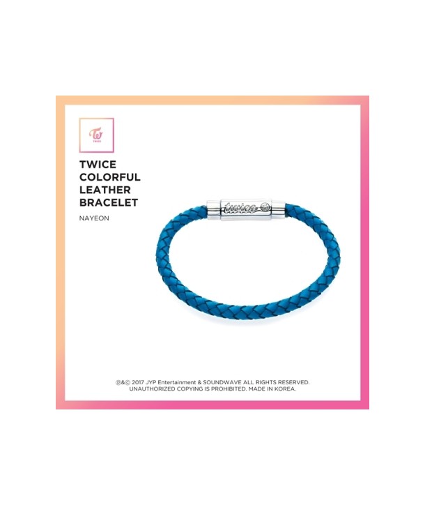 teuwaiseu-TWICE-TWICE-COLORFUL-LEATHER-BRACELET-teuwaiseu-jueolli-hanjeongpan-NAYEON-banpum-hwanbul-bulgasangpum-ibnida-TW011708