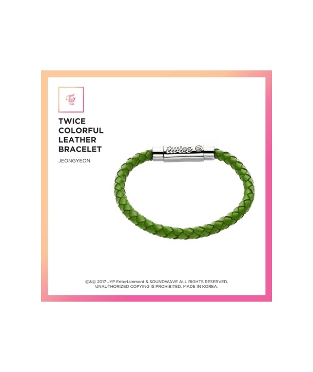 teuwaiseu-TWICE-TWICE-COLORFUL-LEATHER-BRACELET-teuwaiseu-jueolli-hanjeongpan-JEONGYEON-banpum-hwanbul-bulgasangpum-ibnida-TW011