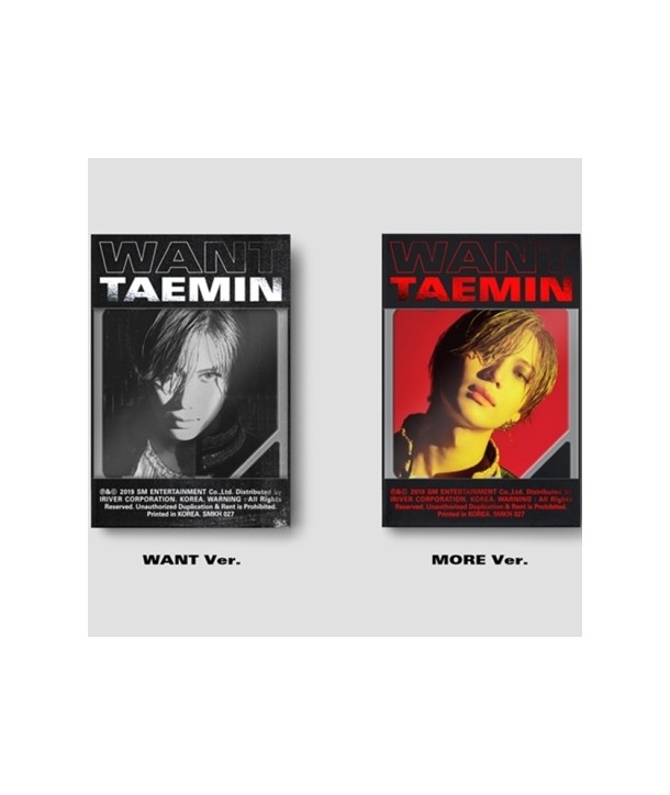 kino--taemin-TAEMIN-WANT-2ND-miniaelbeom-kinoaelbeom-Want-ver-More-ver-2jong-jung-laendeom-SMKH027-8809440338511