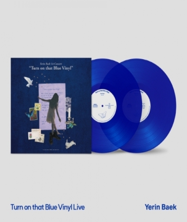 LP---baeg-yelin-dandoggong-yeon-Turn-on-that-Blue-Vinyl-laibeu-teugbyeolban-2LP