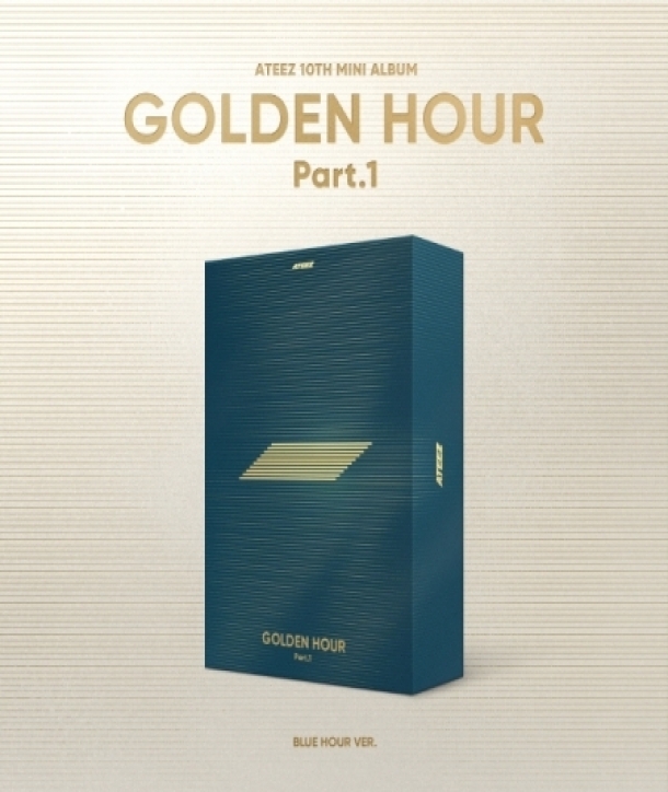 BLUE-HOUR---eitijeu-ATEEZ-mini-10jib-GOLDEN-HOUR-Part1-BLUE-HOUR-VER