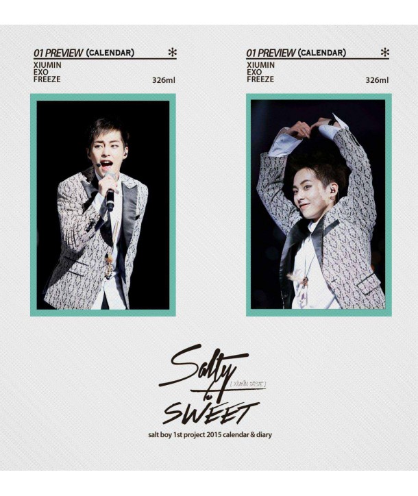 SALTY-TO-SWEET 2015 CALENDAR & DIARY