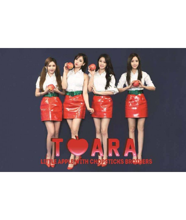 T-ara Little Apple (CD + DVD) (Korea-China Project Album)