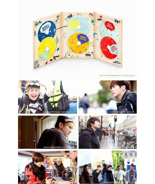 SHINEE SURPRISE VACATION DVD (6 DISC)