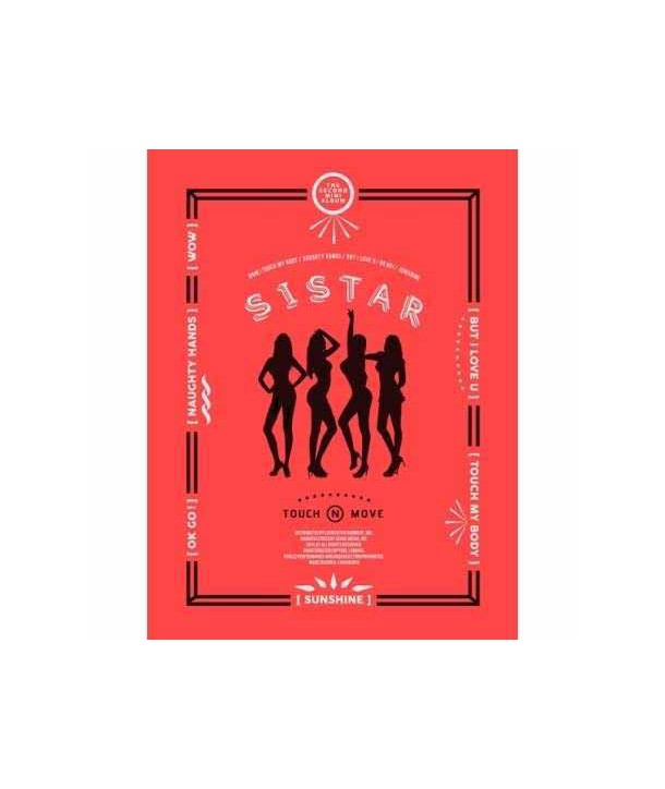 SISTAR - TOUCH & MOVE 2nd Mini Album