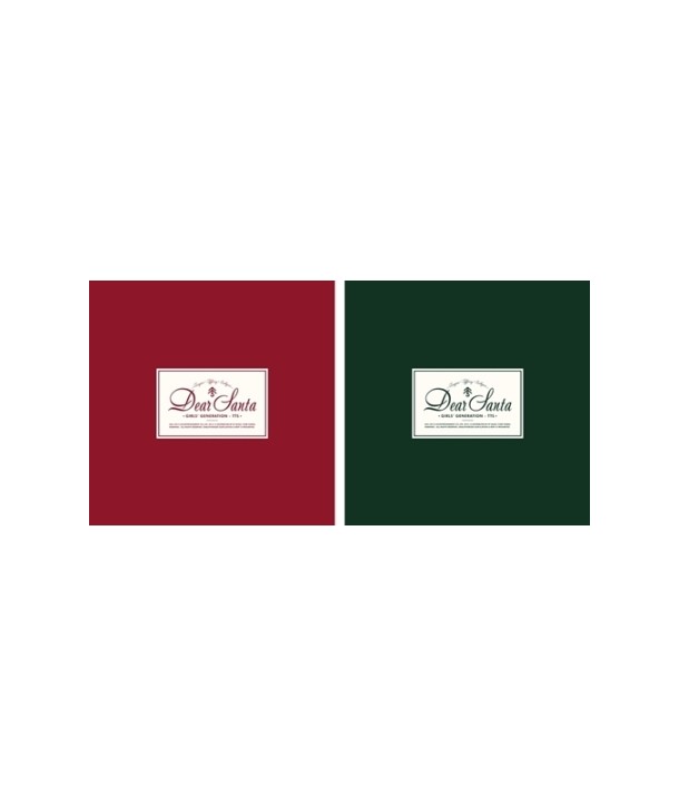 sonyeosidae-taetiseo-DEAR-SANTA-keuliseumaseu-seupesyeol-aelbeom-Red-Green-jakeslaendeom-SMK0603-8809269505576