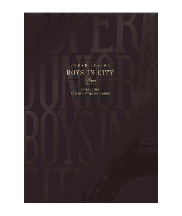 SUPER JUNIOR BOYS IN CITY SEASON 4. PARIS (일반판) [352p 포토북+20p 엽서북+접지 일반판 포스터]