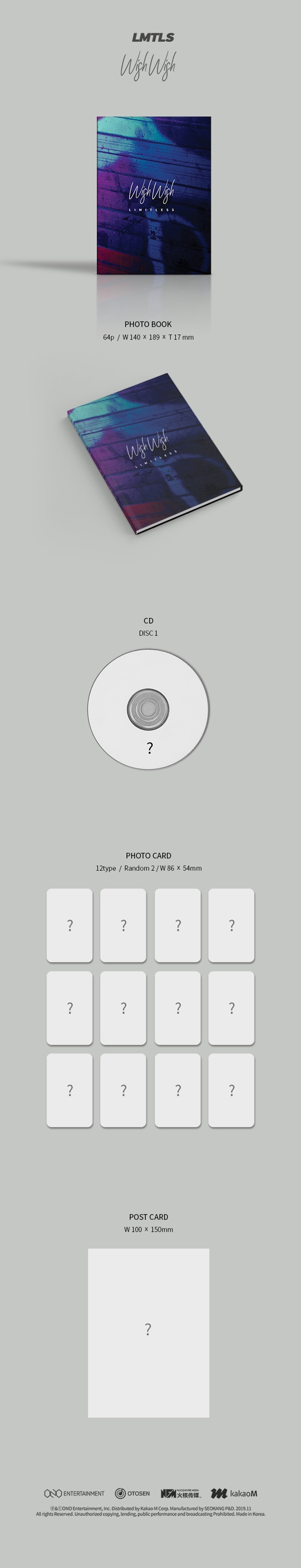 limiteuliseu-LIMITLESS-WISH-WISH-1ST-miniaelbeom-L200001863-8804775136887