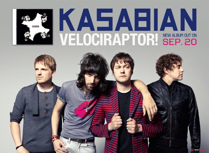 KASABIAN-VELOCIRAPTOR-S10858C-8803581118582
