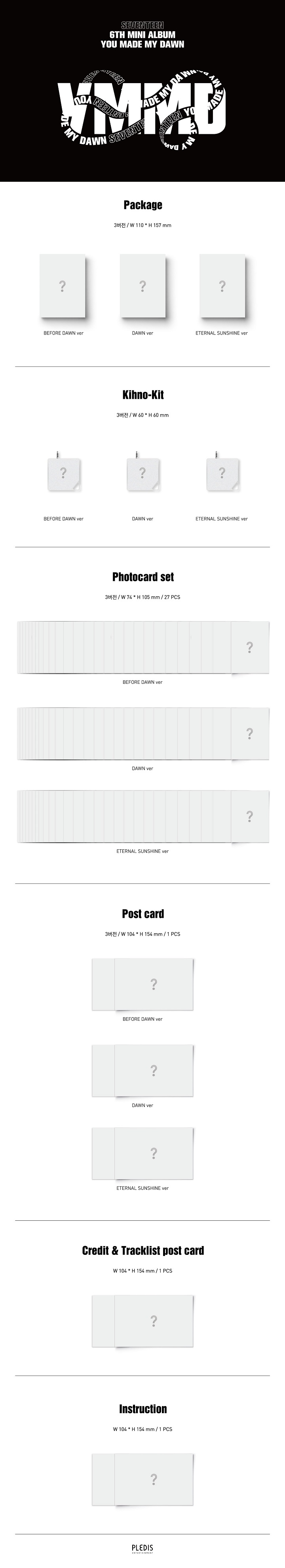 kino3jongseteu--sebeuntin-YOU-MADE-MY-DAWN-6TH-miniaelbeom-3jong-eulo-balsong