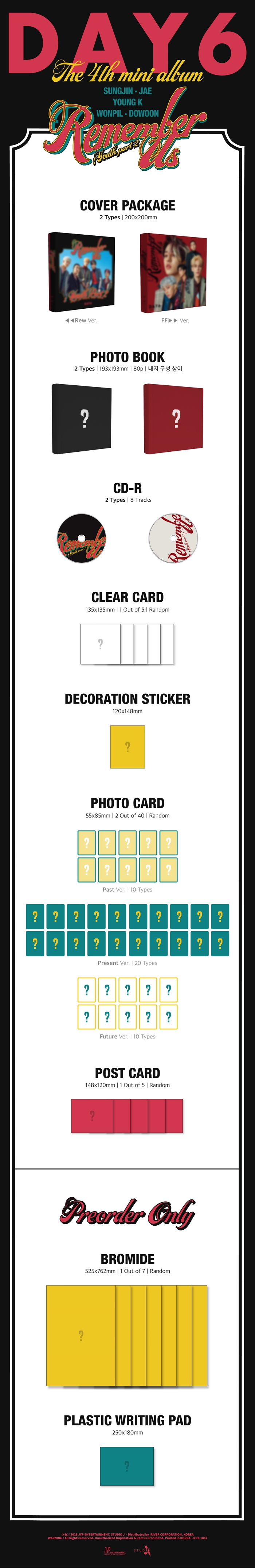 teugjeon--deisigseu-DAY6-REMEMBER-US-YOUTH-PART-2-4TH-miniaelbeom-keobeo-2jong-JYPK1047-8809440338566